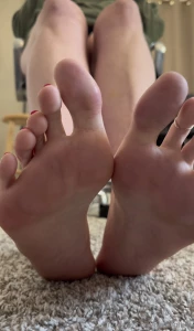 My feet better be pristine otherwise i m going to turn you into my