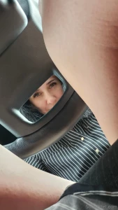 Snuck into my car did you hmm