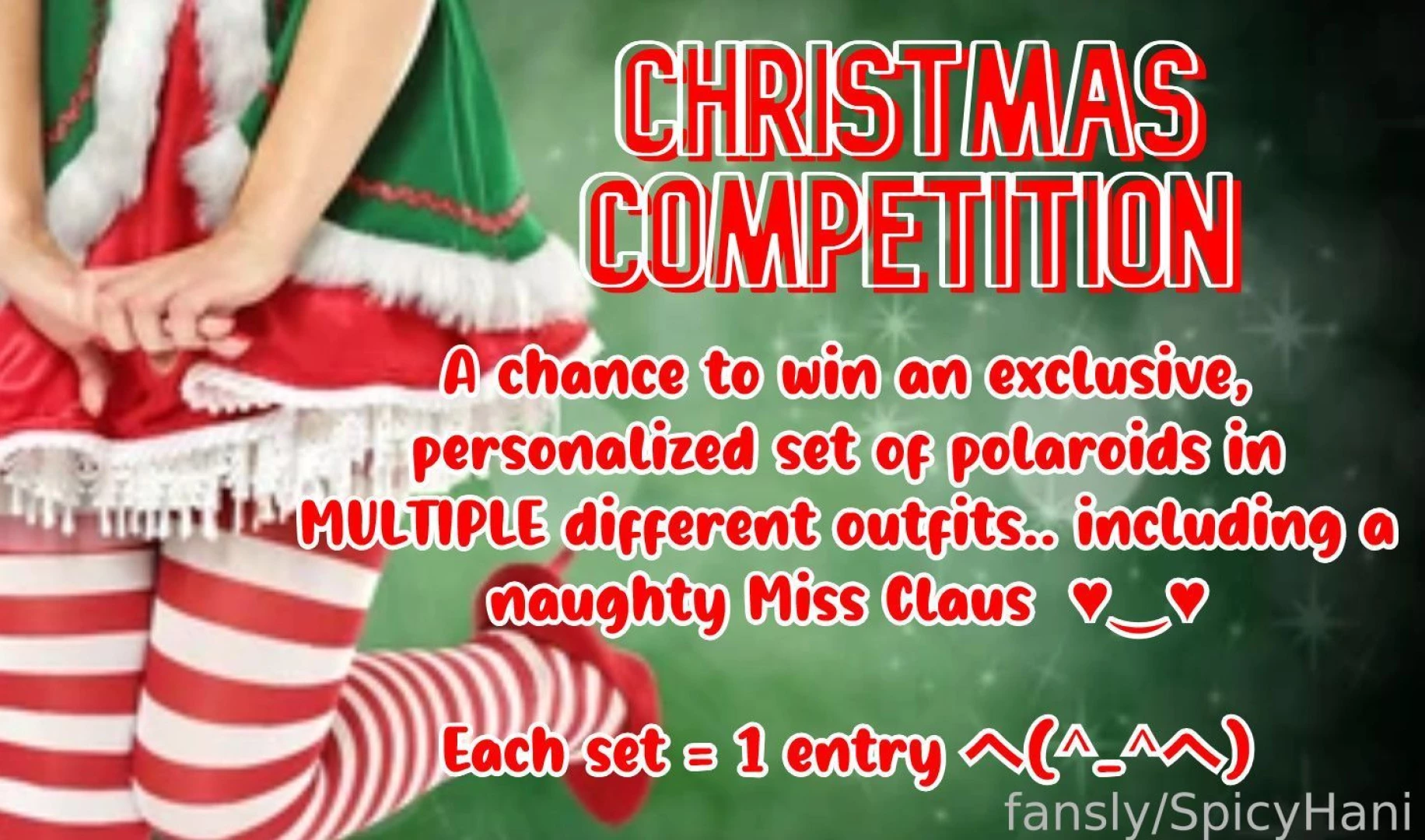 Hey cuties i am running a little competition where anyone who buys a 
