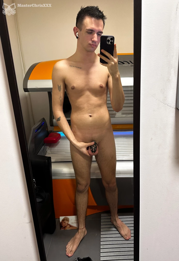 I sent him to the solarium again to get a little tan obviously he had part 1 