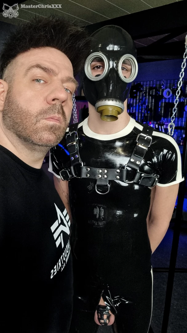 Of course in the end i let him smell my socks in a gas mask in this part 1 