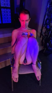 Behind the scenes when nothing is happening he just waits