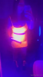 I almost forgot to show you my rave outfit with the boots and matching