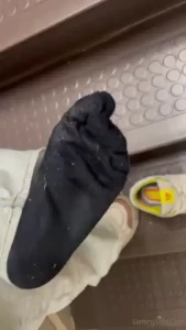 3 days in some black skatersocks there is something special about the part 7