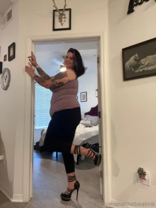 So tall in these new heels imagine me at 6 8 towering over you