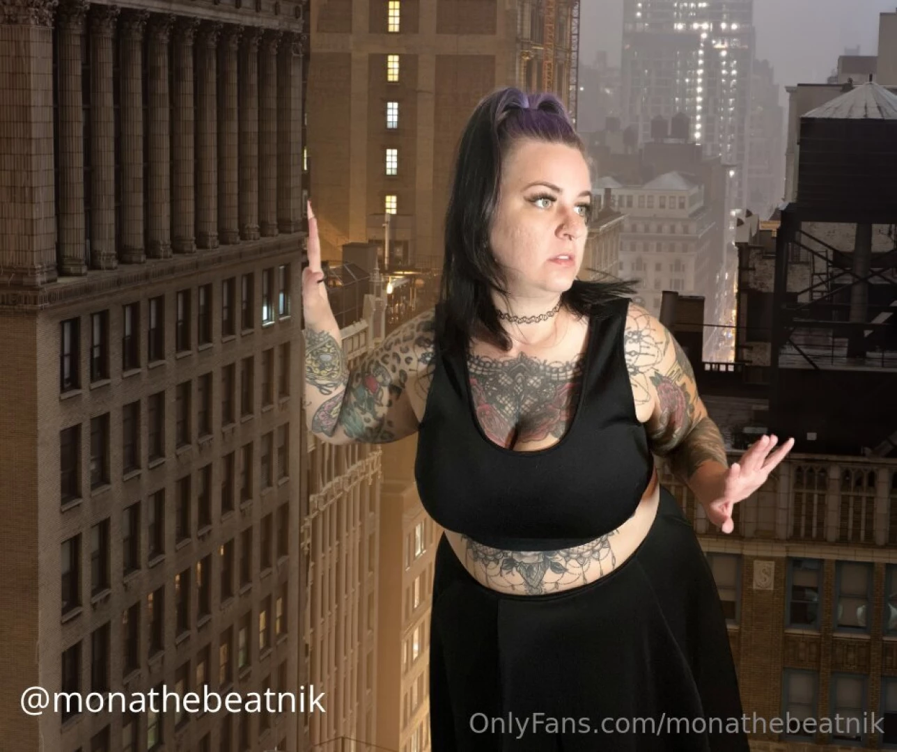 Science experiment gone wrong a giantess emerges scared confused and 