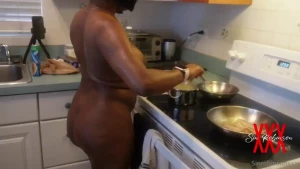 Did she cook for you this morning