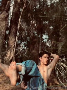 Feet amp pits outdoor jerk off vid in the 3rd slide part 3