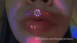 Colorful kisses