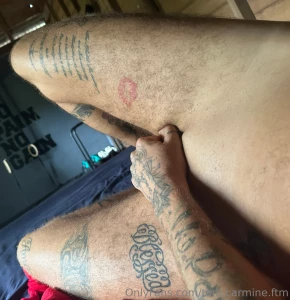 Freshly shaved part 37
