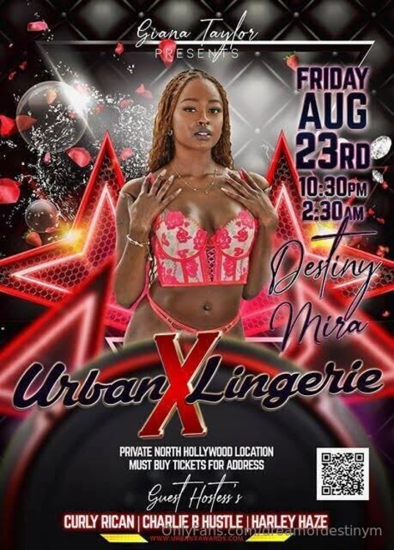 Im hosting the urban x lingerie party again this year friday august 