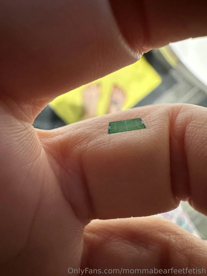 Let me lick off the whole football pitch inmmmm 