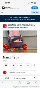 20 off for your christmas treats xx http patreon com user u 93291927