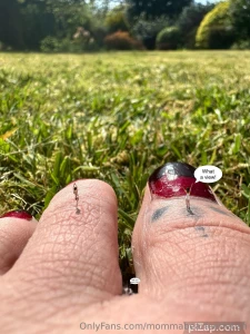 Marie loved the view she liked to shout form the top of her lungs how