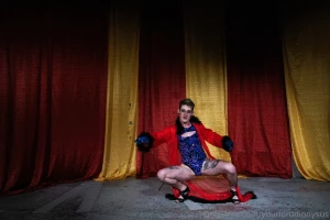 Another burlesque show in an outfit i sewed entirely myself part 1