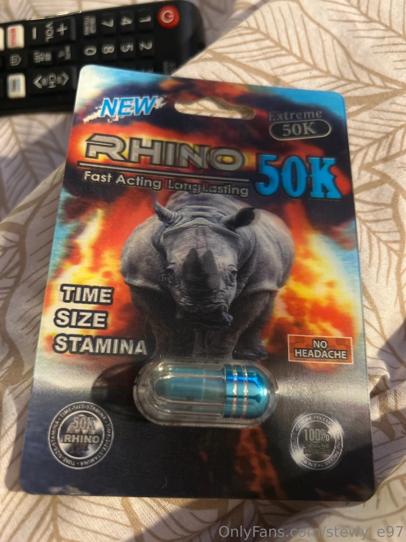 Just taken this rhino pill 