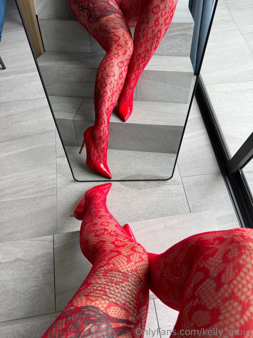 Feeling devilishly irresistible in my red devil suit and fierce red part 1 