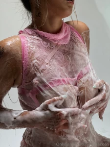 Would daddy enjoy making a big sticky mess all over my big titties
