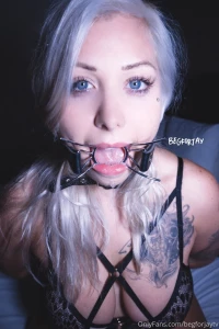 Solanababy with my favorite gag on just wait until you see the messes