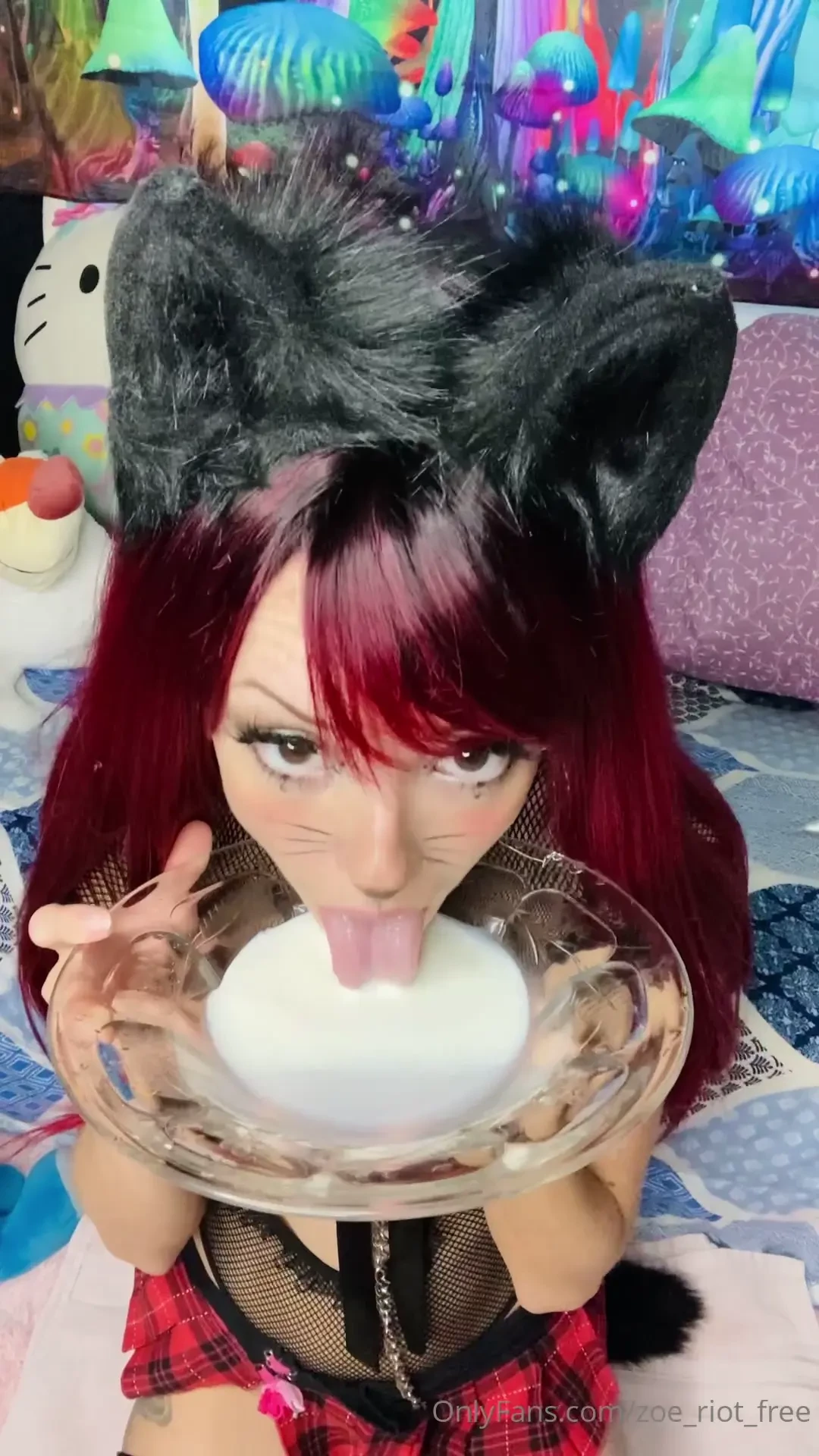 I got some yummy milk to drink you guys uncut version of my ig reel 
