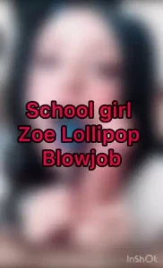 Bg video schoollgirl zoe brought a lollipop to class tsk tsk sucking