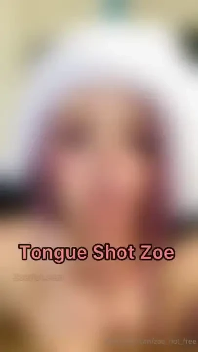 Bg video a tongue shot for lil zoe i m a facial gal but sometimes he 