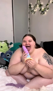 I did not expect to squirt so hard with my new dildo in my grumpy bear part 8