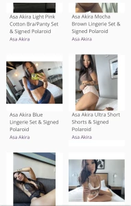 Okay yayyy my profile to sell lingerie was approved i put a few items part 1