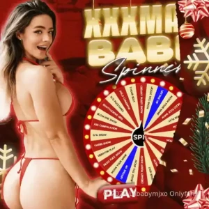 This spin the wheel game is hotter than a i ll make your holiday cum