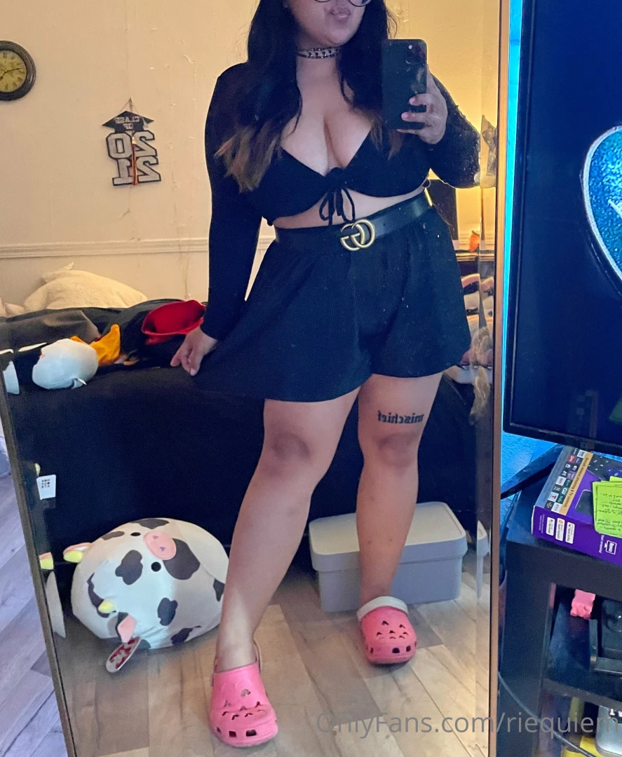 Crocs are sexy lol jk i always love how my tits look in this top don t part 1 