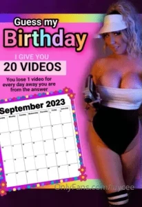 laycee - Birthday 5 03 20 1 vid per day away ---------- everyone wins 