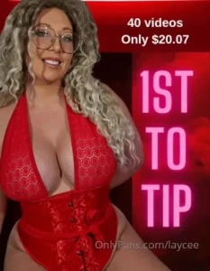 laycee - Only one fan tip fast for 40xxx videos sent to you right now 