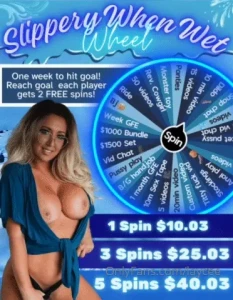 laycee - Spin amp win if we hit the goal each player wins 2 free spins big 