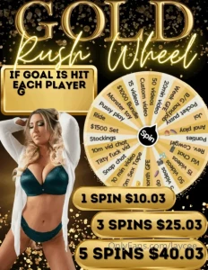 laycee - Every spin wins if we hit the goal by jan 18th each player gets 2 free 