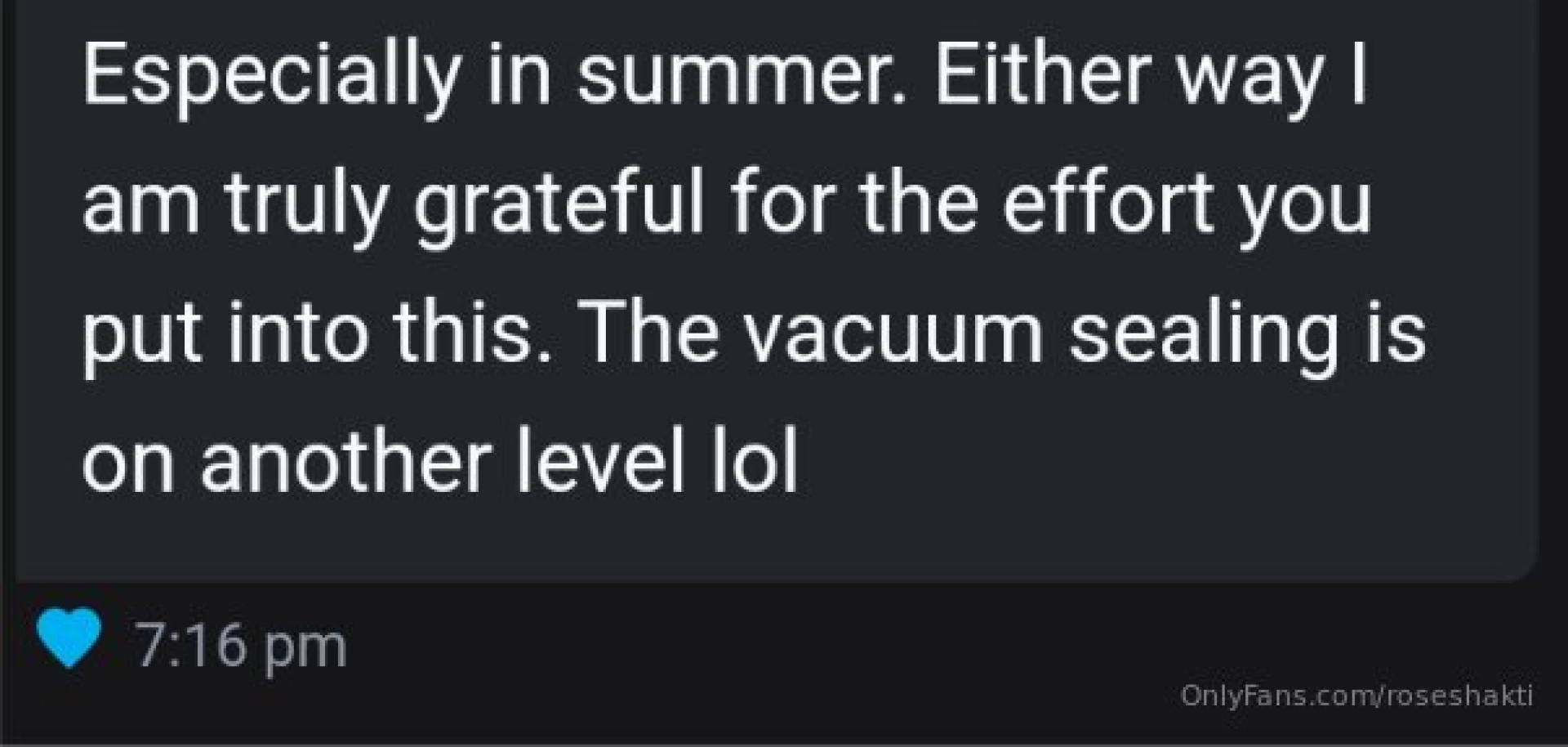 Always sealed for freshness on arrival 