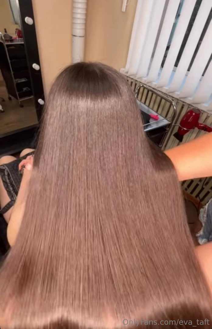 Photos from the salon look how beautiful my hair is i am delighted it 