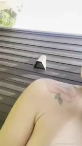 Me gusta tomarme nudes con la luz del hacer videos ni te imaginas ya