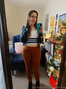 Sexy poses in my sweater and jeggings see more of my pics here https