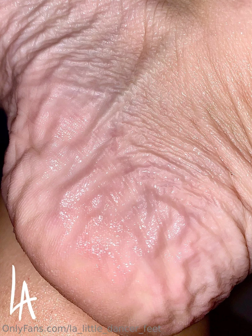 Wet wrinkled feet macro photography - getting very up close and 