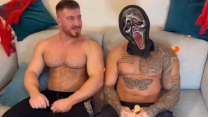 How do you celebrate halloween i cum with big_white_bull and dandylove
