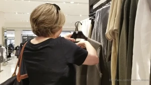 Shopping at nordstrom in vancouver you never know where you might see