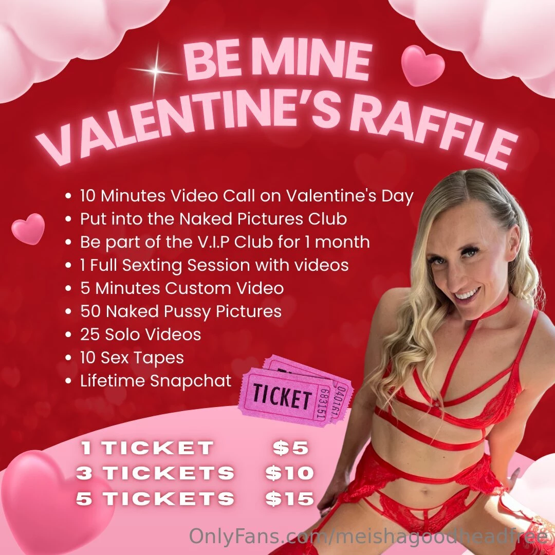 Who wants to unwrap the ultimate valentine s gift enter my sexy raffle 