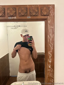 So horny in the public bathroom wanna join doors unlocked