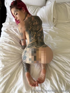 Bending over just to give you a little something to look at