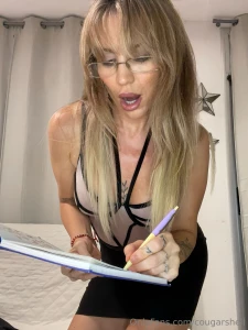 Such a bad student i ll give you detention for being so naughty and we