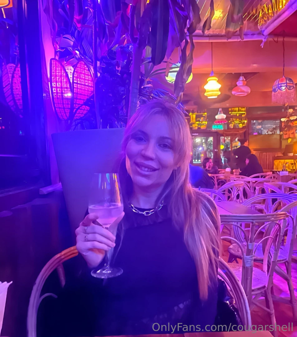 Taking a drink but thinking you can give me something more refreshing 