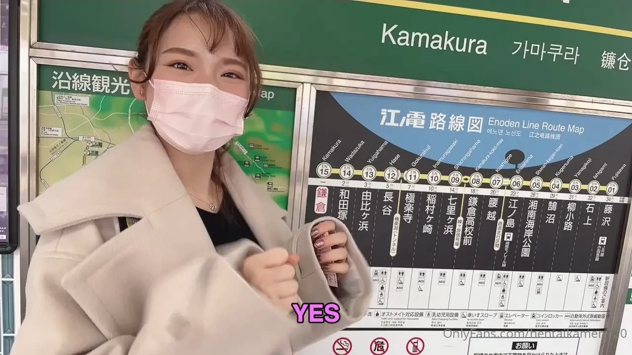 No 28 love love date on a trip to yokohama insert the first dildo at a part 1 