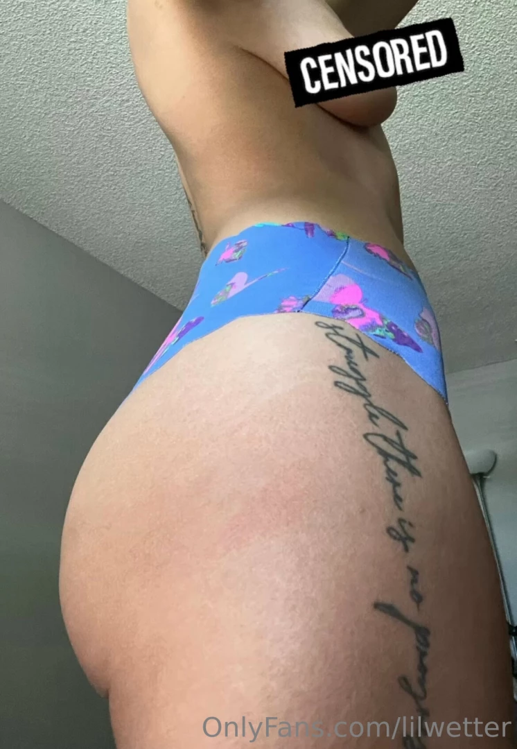 My ass is eating my panties part 1 