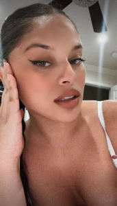 Eyes on point lips perfectly tempting think you can handle all this