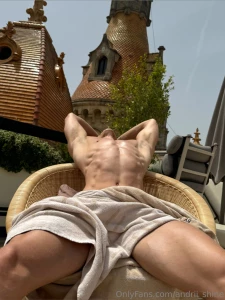 My hands are busy can you put the towel away for me